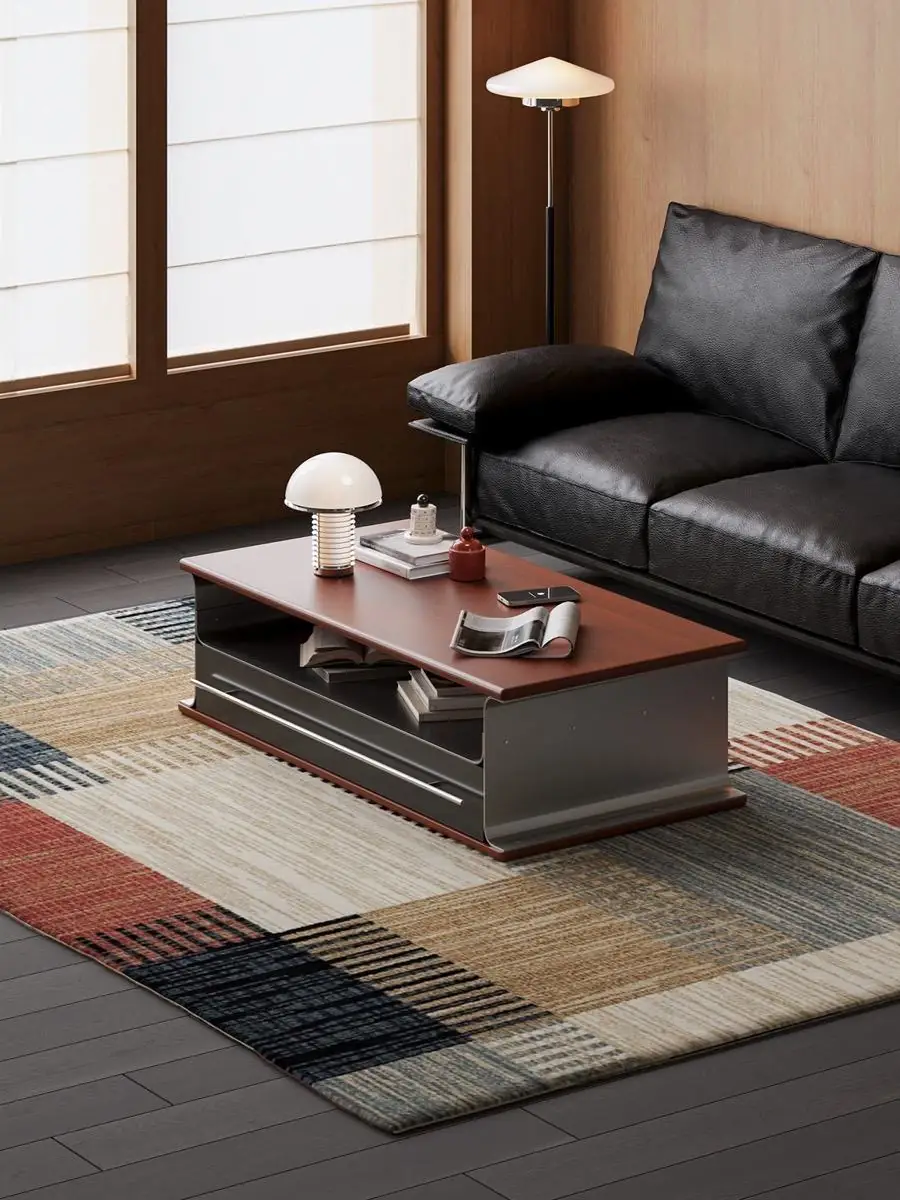 Alternate living room composition featuring the coffee table