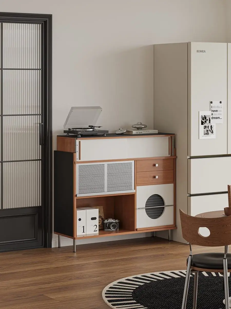 Final wide perspective of the multifunction cabinet