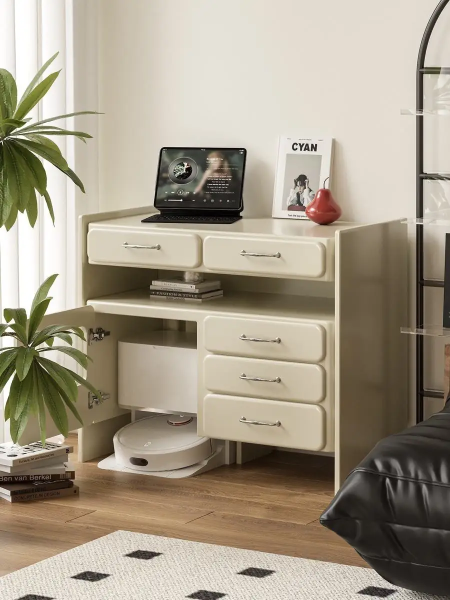 Alternate room view of the multifunction home-office service console